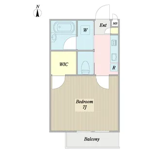 1Kの間取り画像