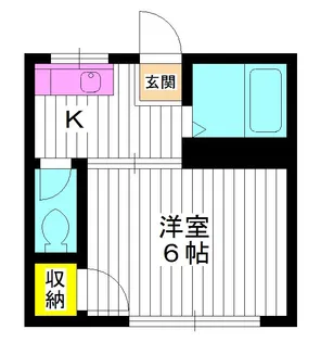 東京都練馬区桜台4【アパート】の間取り