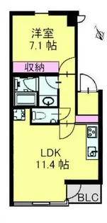 御殿山パークシティ【1階】の間取り