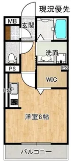 コンチネンタル【3階】の間取り