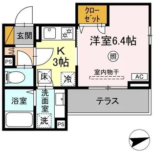仮称D-ROOM文京2丁目【1階】の間取り