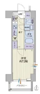 東京都大田区多摩川1【マンション】の間取り