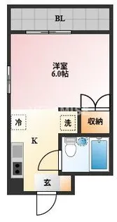 アバンセこおろぎ【2階】の間取り