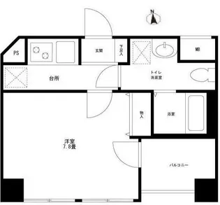 casa.coco【2階】の間取り