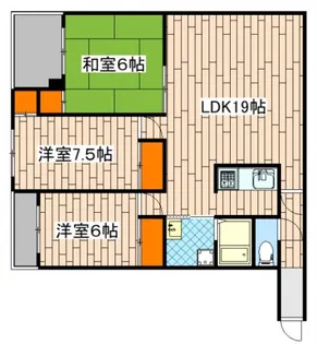 東京都世田谷区尾山台2【マンション】の間取り
