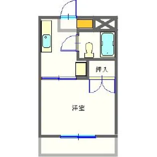 チトセヤメゾン【2階】の間取り