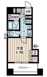 西川ビル【6階】の間取り