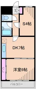 1SDKの間取り画像