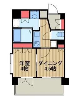 東京都中央区八丁堀3【マンション】の間取り