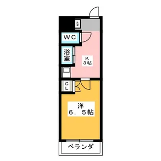 T-Room栄【1階】の間取り