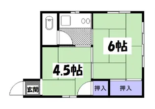天野ビル【4階】の間取り