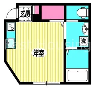 東京都中野区野方3【アパート】の間取り