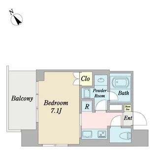 プロシード流山おおたかの森【11階】の間取り