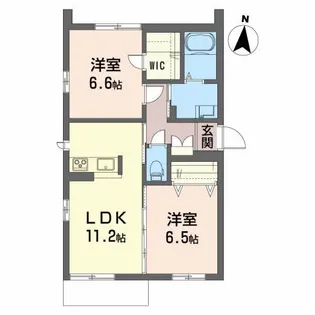 Akira kira【1階】の間取り