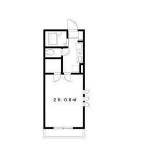 クレアトール瀬田【2階】の間取り