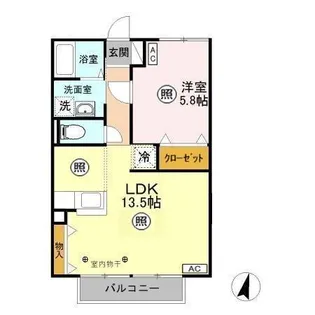 ハイツジョイ【2階】の間取り