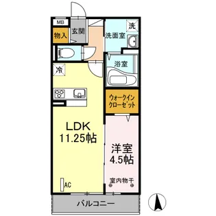 Lien【2階】の間取り