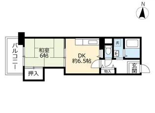 URアーベイン堺市駅前【5階】の間取り