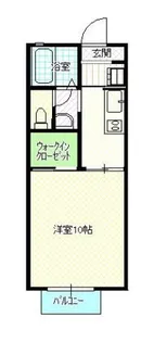 シャーメゾンASAHI【2階】の間取り