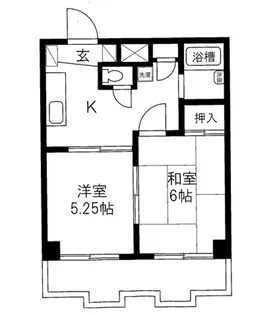 神奈川県横浜市都筑区川和町【マンション】の間取り