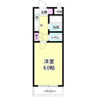 神奈川県大和市福田1【マンション】の間取り