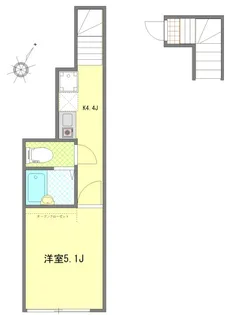 COZY代田橋【2階】の間取り