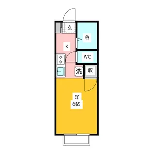 ニムロス【2階】の間取り