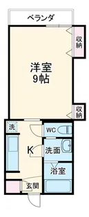 アンベリール【2階】の間取り