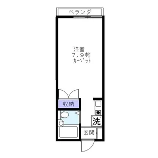 東京都杉並区高円寺南5【アパート】の間取り