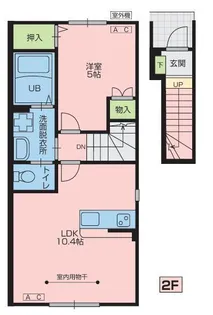 SUN PALACE北上VIII【2階】の間取り