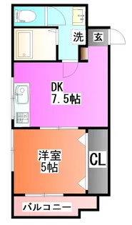 埼玉県戸田市本町1【マンション】の間取り