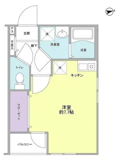 メゾン・プルミエ136【1階】の間取り