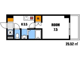 アトラクティブハイム【4階】の間取り