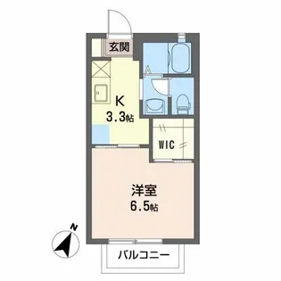 スウィートエンジェル【2階】の間取り