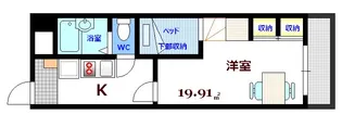 広島県広島市中区国泰寺町1【マンション】の間取り