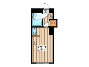 オリオンフラッツ【1階】の間取り