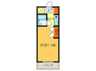 プロスパコート【4階】の間取り