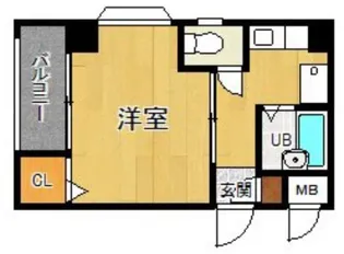 ヴェルビュ桜町【3階】の間取り