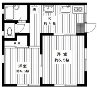 ルトゥール大島【2階】の間取り