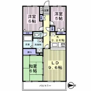 リヴィエール宮崎台【3階】の間取り