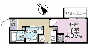 セレーナ神之木町【1階】の間取り