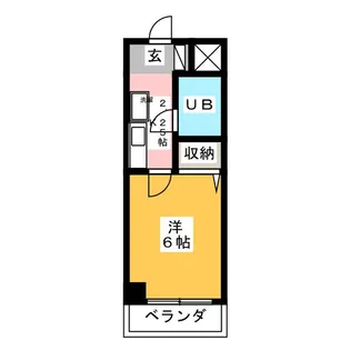 アメニティ山本【4階】の間取り