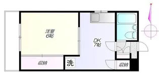 香山ビル【1階】の間取り