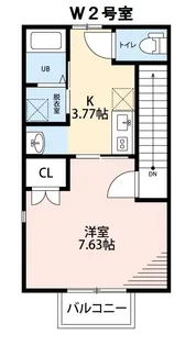 SUPERIORE【2階】の間取り