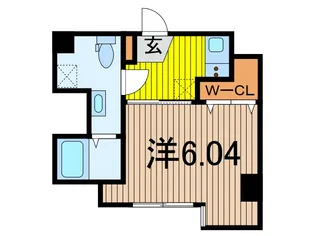 noir et blanc蕨【2階】の間取り