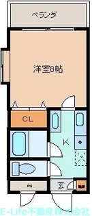 グレード館M【2階】の間取り