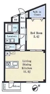 マークス目黒本町【3階】の間取り