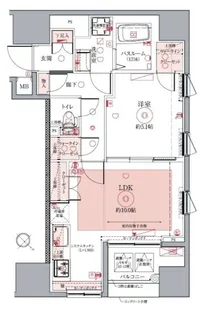 ドムス・スタイル銀座東【6階】の間取り