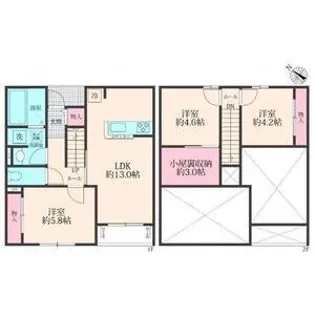 グランシアの間取り