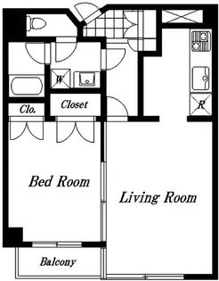 岩城ビル【3階】の間取り